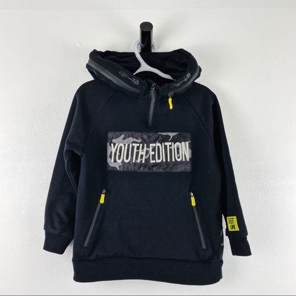 Zara Hooded Plush Youth Edition Sweatshirt - Picture 5 of 13
